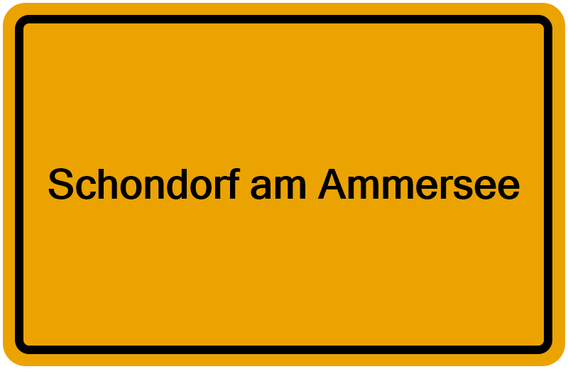 Handelsregisterauszug Schondorf am Ammersee